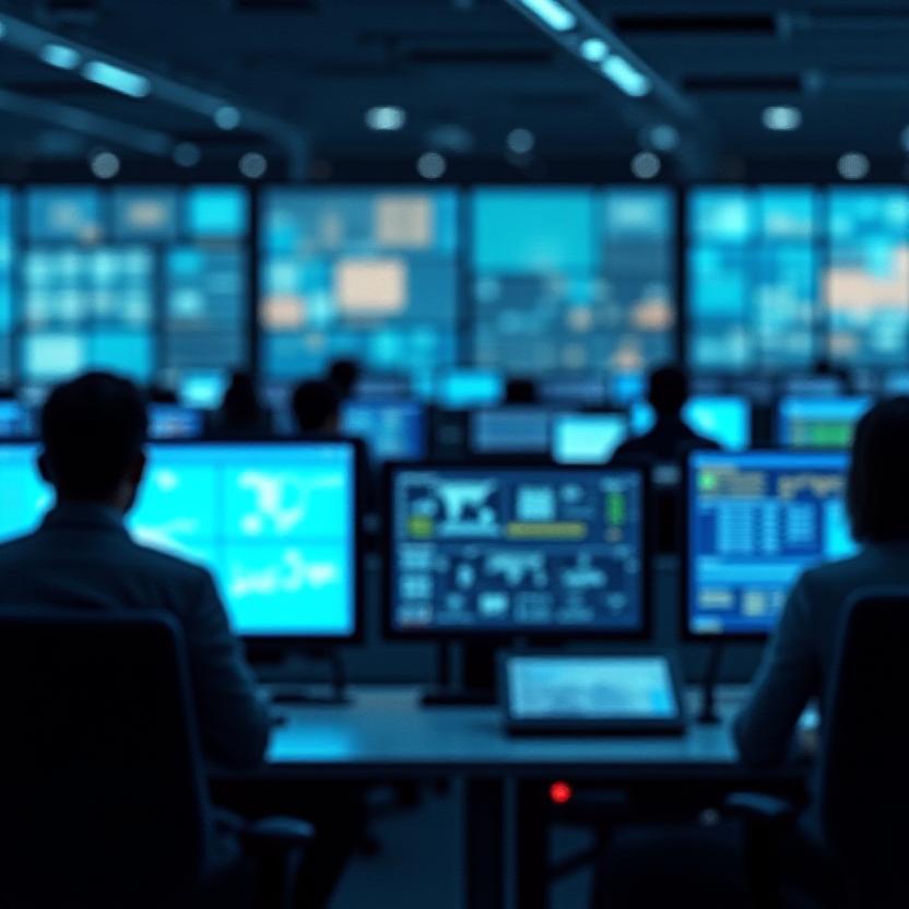 Inside our modern logistics dispatch center